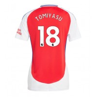 Zenski Nogometni Dres Arsenal Takehiro Tomiyasu #18 Domaci 2024-25 Kratak Rukav